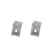 EL-CH-108 LED Angle 45 Aluminum Channel Mounting Clips - Step 1 Dezigns