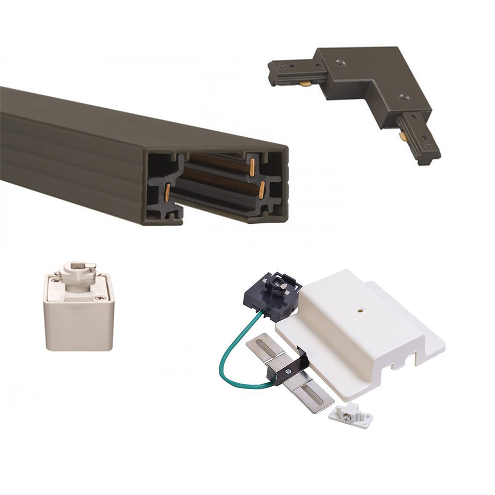 Shop Track Lighting Track, Track Connectors and Accessoires