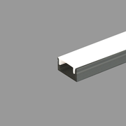 LED Slim Surface Aluminum Channel Lens Only - Step 1 Dezigns