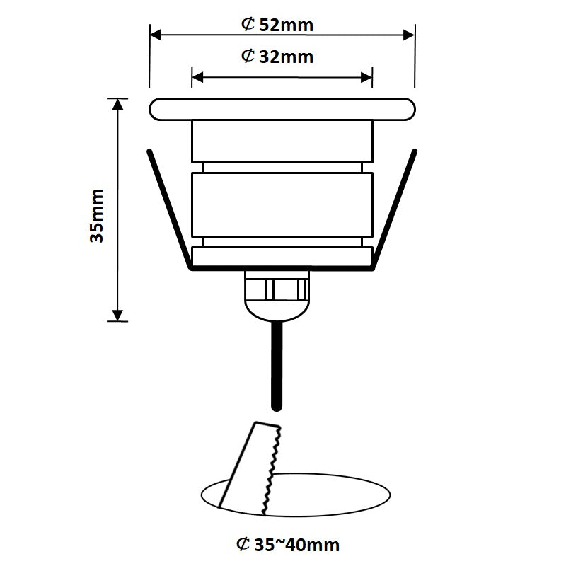 Trim Changeable LED Downlights 12V DC