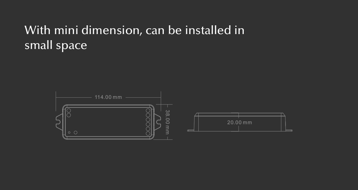 LED WiFi & RF 5 in 1 Controller