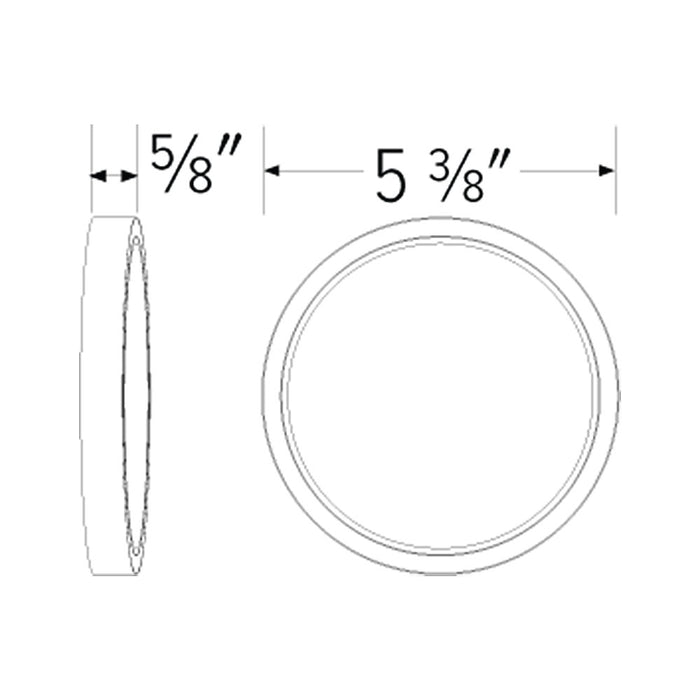 LED CCT Selectable Round Sky Panel Lights