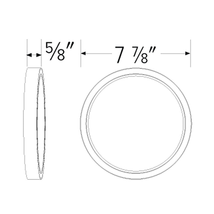 LED CCT Selectable Round Sky Panel Lights