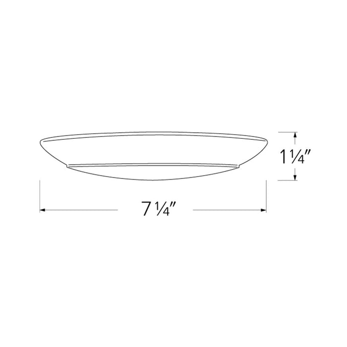 LED CCT Selectable Alva Ceiling Mount Disk Lights