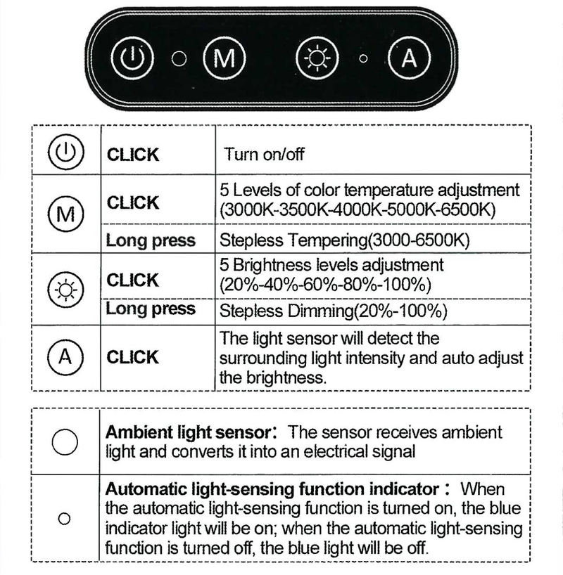 LED CCT Flex Roto Arm Light