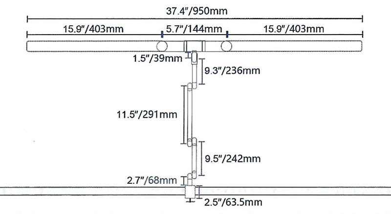 LED CCT Flex Roto Arm Light