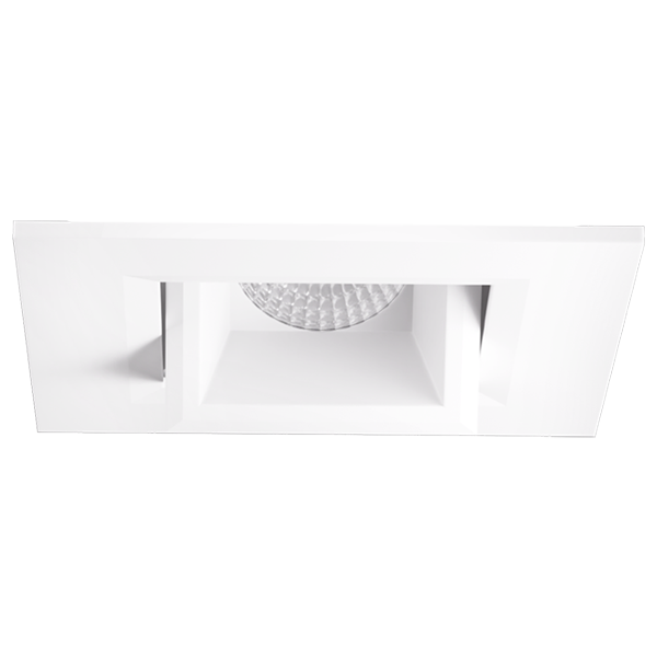 1 in. Square Recessed Oak Pull Down Downlight