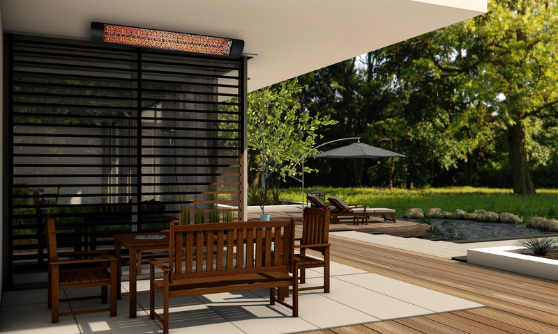 Eurofase 3000 Watt 61 Inch Single Element Electric Patio Heater