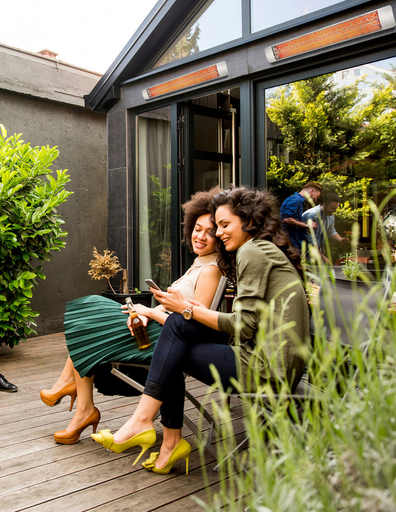 Eurofase 6000 Watt 61 Inch Dual Element Electric Patio Heater