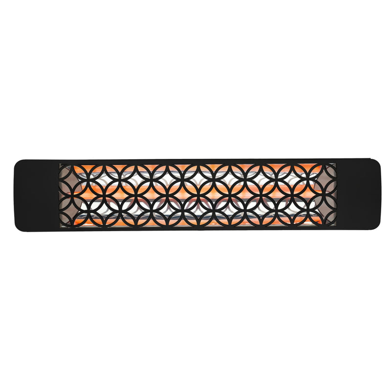 Calentador eléctrico infrarrojo de un solo elemento enchufable Eurofase de 1500 vatios