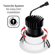 2 in Canless Round Gimbal - Step 1 Dezigns