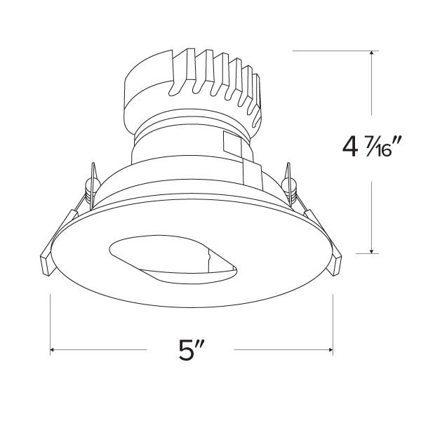 4 in Canless Slot Aperture