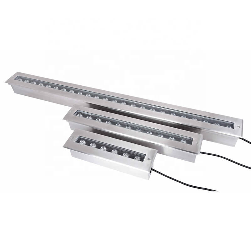 LED In‑Ground Linear Wall Washer Lights - Step 1 Dezigns