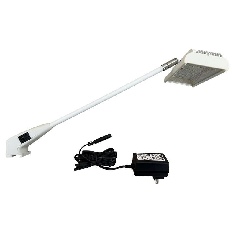 LED White Display Arm Light