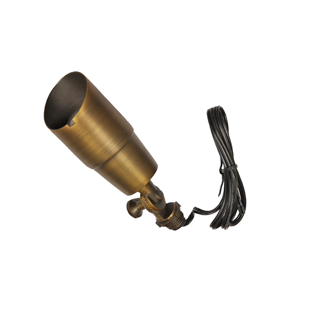 Mini Brass Directional Spot Fixture