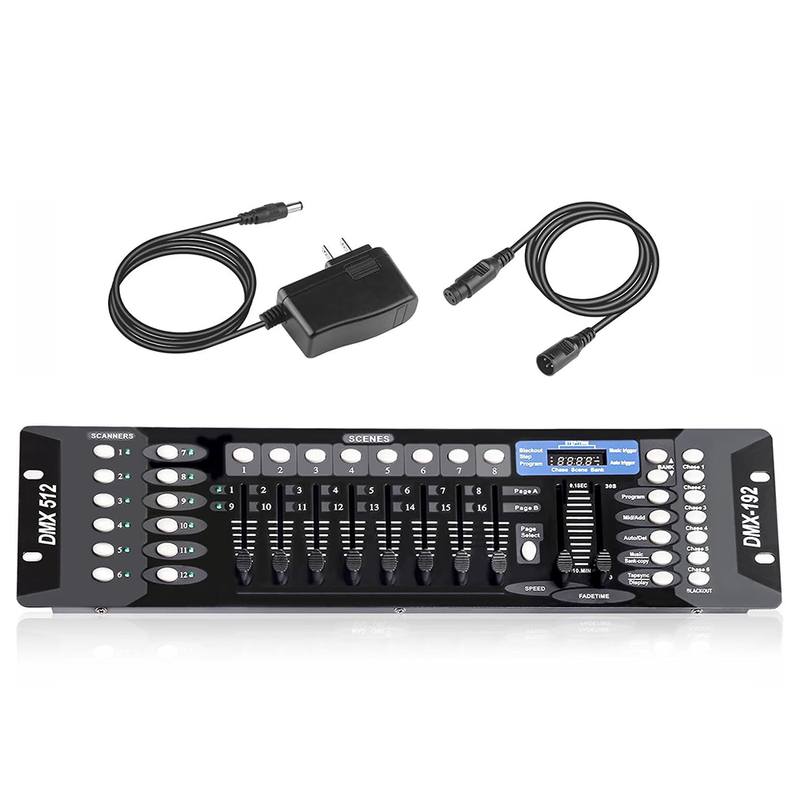 DMX 512 Control Programmer 192 Channel