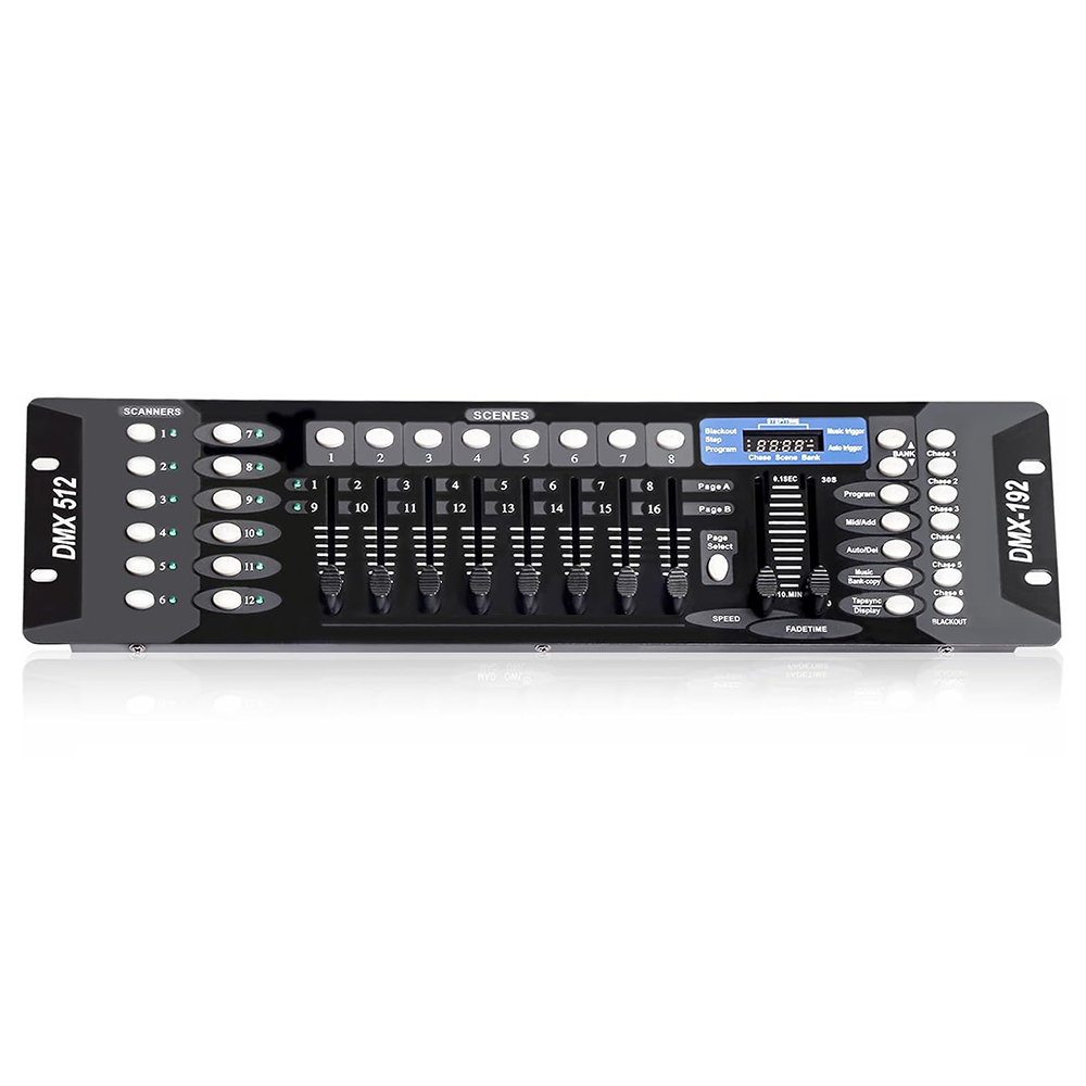 DMX 512 Control Programmer 192 Channel | Step 1 Dezigns
