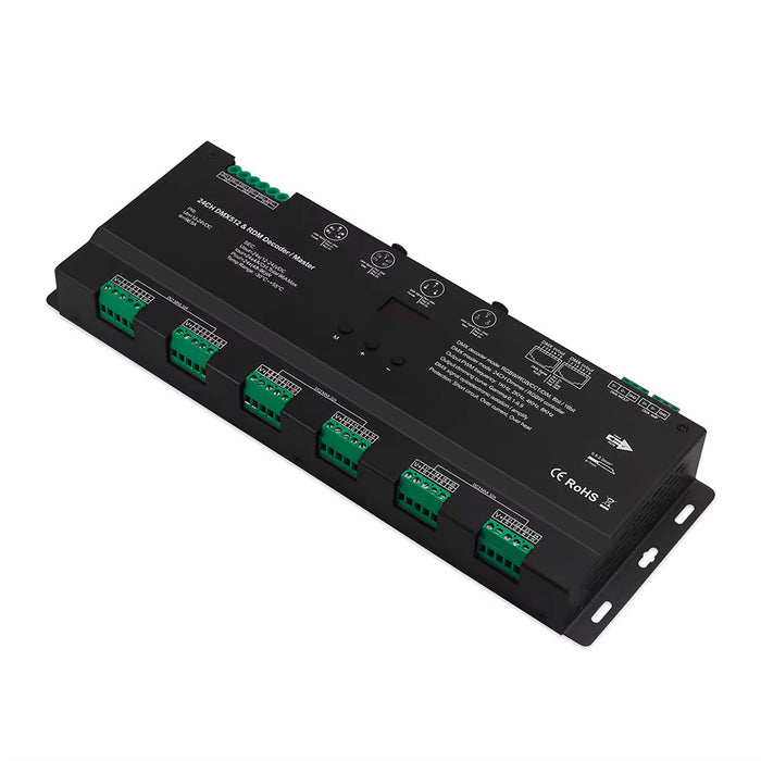 LED 24-Channels RGBW DMX Decoder