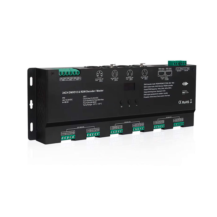 LED 24-Channels RGBW DMX Decoder