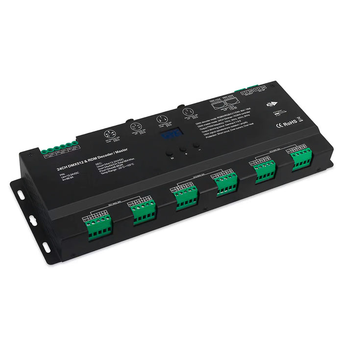 LED 24-Channels RGBW DMX Decoder