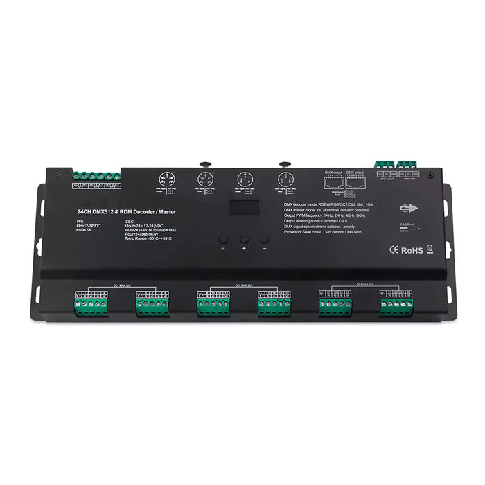 LED 24-Channels RGBW DMX Decoder