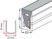 LED RGBCW Flex Side Bend Neon Light - Step 1 Dezigns
