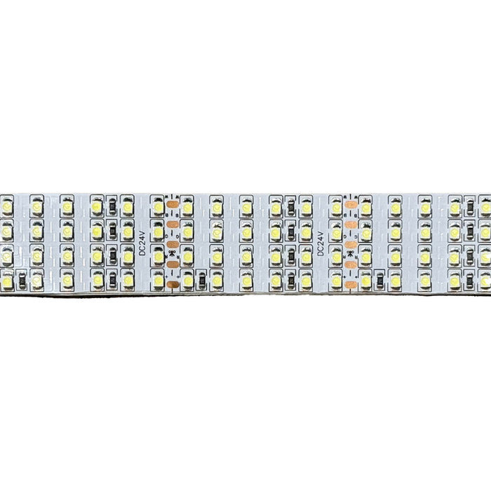 LED Quad Row Flexible Tape Lights 24V DC 16 ft