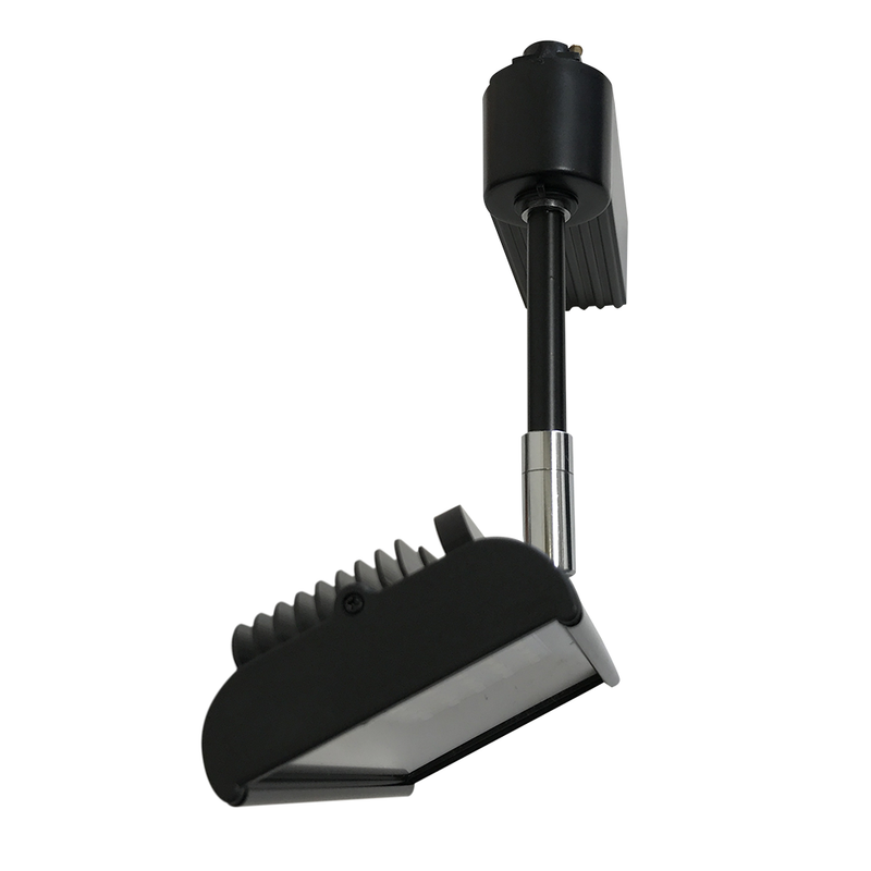 Cabezales de riel para bañadores de pared LED