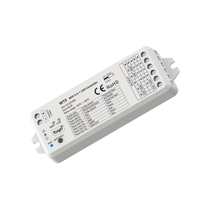 LED WiFi & RF 5 in 1 Controller