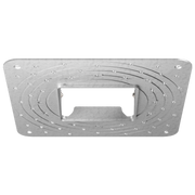 3 in Canless Square Adjustable Trimless Smooth Reflector Trim - Step 1 Dezigns