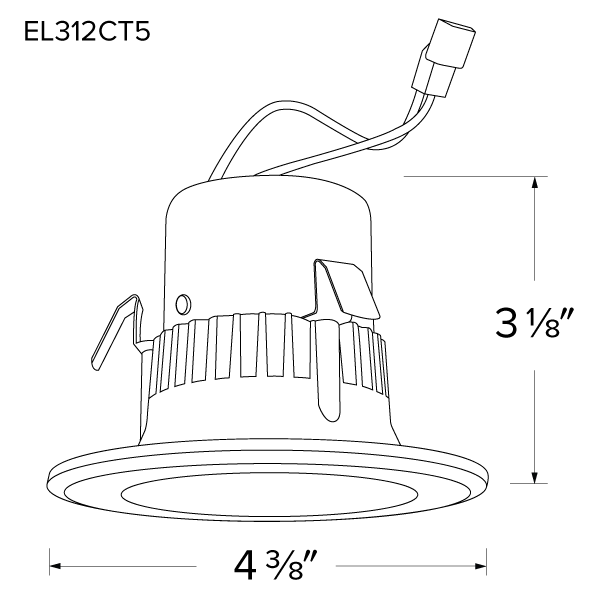 3 in. LED CCT Round Downlights - Step 1 Dezigns