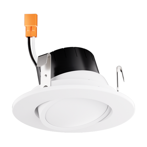 3 in. LED CCT Round Adjustable Gimbal Downlight - Step 1 Dezigns