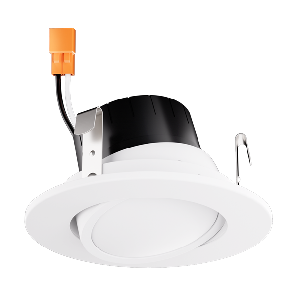 Foco LED redondo con cardán de 3 pulgadas