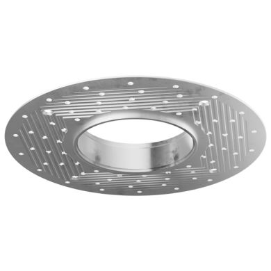 Reflector liso sin marco de 3 pulgadas