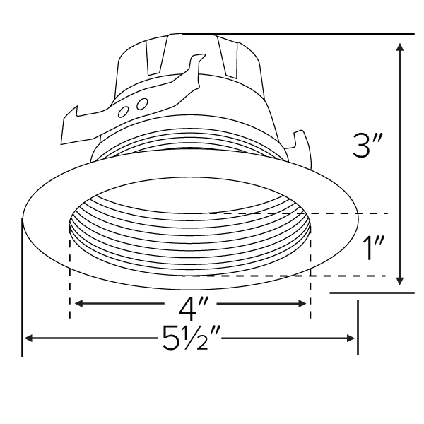 4 in. Sunset Dimming LED Downlights - Step 1 Dezigns