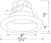 4 in. Sunset Dimming LED Downlights - Step 1 Dezigns