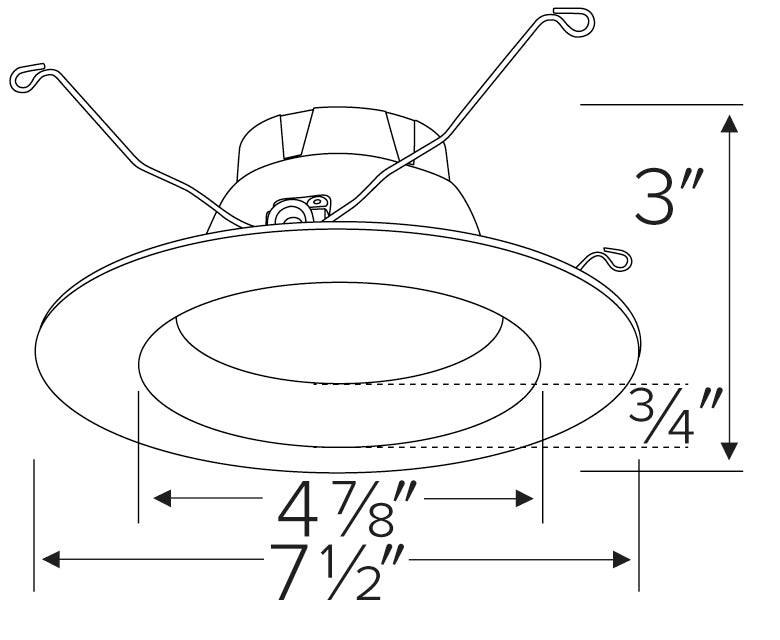 5 or 6 in. Sunset Dimming LED Downlights