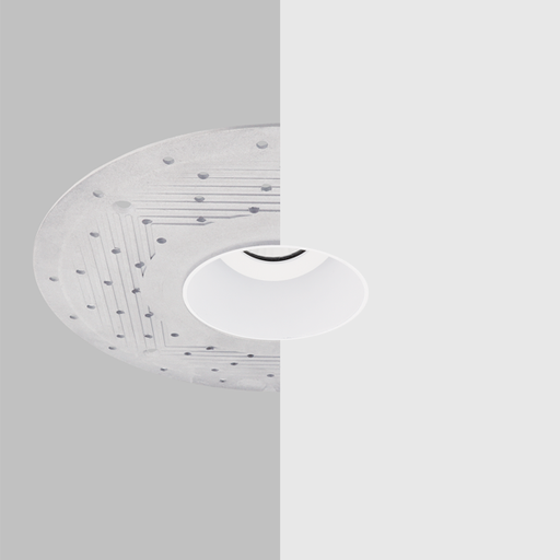2 in Trimless Smooth Reflector Trim - Step 1 Dezigns