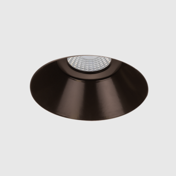 4 in Canless Round Trimless Smooth Reflector Trim