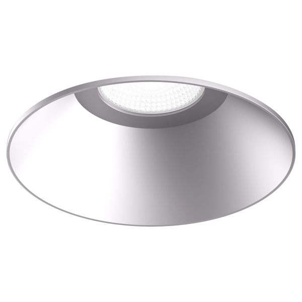 4 in Canless Round Trimless Smooth Reflector Trim