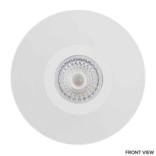 4 in Canless Round Trimless Smooth Reflector Trim - Step 1 Dezigns