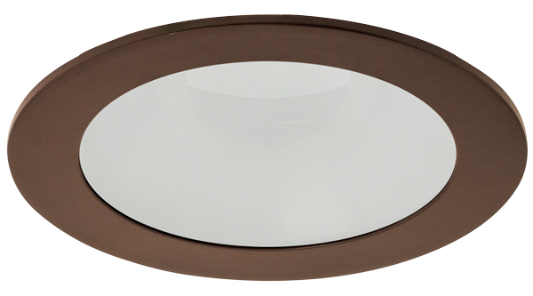 4 in Canless Round Adjustable Reflector with Frosted Lens