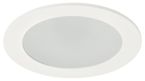 4 in Canless Round Adjustable Reflector with Frosted Lens