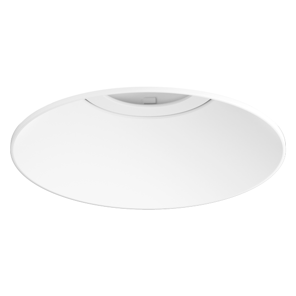 4 in Canless Round Trimless Adjustable Smooth Reflector Trim