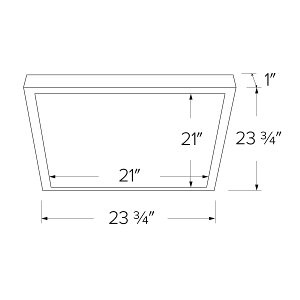 LED CCT Selectable Sky Panel Lights XL