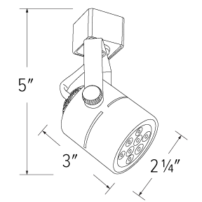 Cabezales de riel LED LV