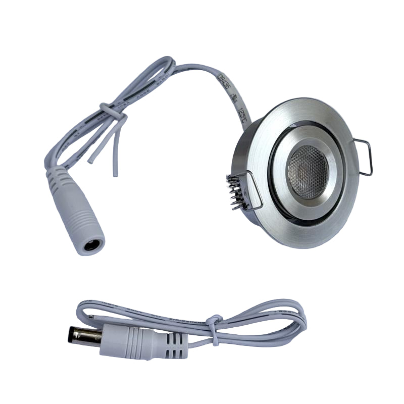 LED Recessed Swivel Gimbal Downlight 24V DC | Step 1 Dezigns