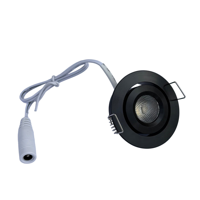 LED Recessed Gimbal Downlights 24V DC
