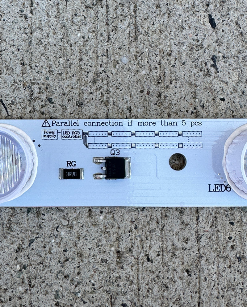LED RGB LumaStrip Module Light 19 in IP20 - Step 1 Dezigns