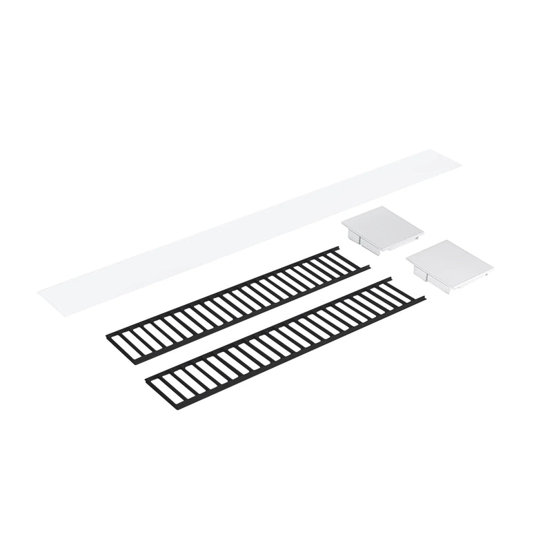 2' Louver Kit for NLUD-2334 L-Line - Step 1 Dezigns